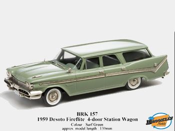 Brooklin BRK 157 De Soto Fireflite 4-door Station Wagon 1959