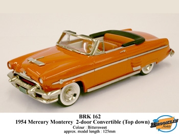 Brooklin BRK 162 Mercury Monterey 2-door Convertible Top-down 1954