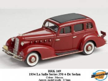 Brooklin BRK 169 Le Salle Series 350 4-dr Sedan 1934