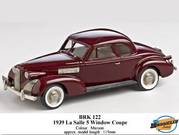 Brooklin BRK 122 La Salle S Window Coup 1939