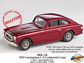 Brooklin BRK 128 Cunningham C-3 Continental Coup