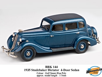 Brooklin BRK 144 Studebaker Dictator 4-doors Sedan 1935