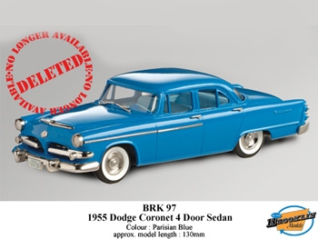 Brooklin BRK 097 Dodge Coronet 4-doors Sedan 1955