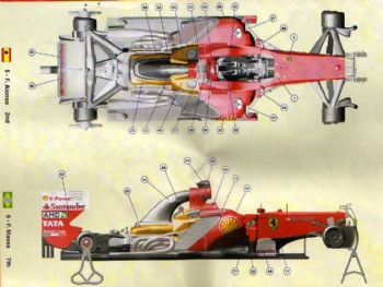 Tameo TMK 400 Ferrari F150 Italia Japan GP 2011 Garage Version