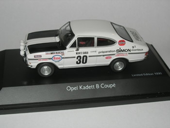 Schuco 03514 Opel Kadett B Coup #30 Rally Montecarlo 1970