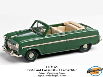 Lansdowne LDM 65 Ford Consul Mk I Covertible 1956