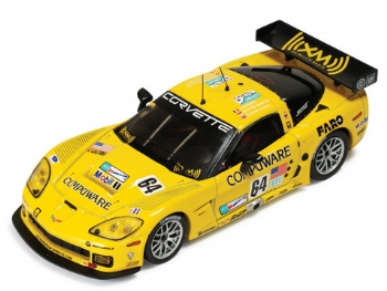 IXO LMM 125 Corvette C6R #64 Le Mans 2007