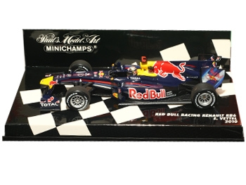 Minichamps 100005 Redbull-Renault RB6 F.1 World Champion 2010