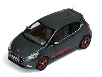 IXO MOC 175 Peugeot 208 GTi Metal Grey 2013