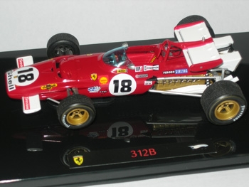 Mattel N5588 Ferrari 312B F.1 #18 GP Canada 1970