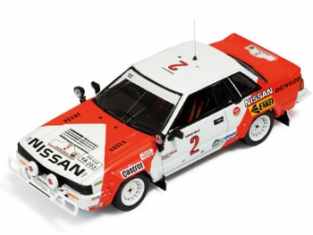 IXO RAC 159 Nissan RS240 # Rally Safari 1984