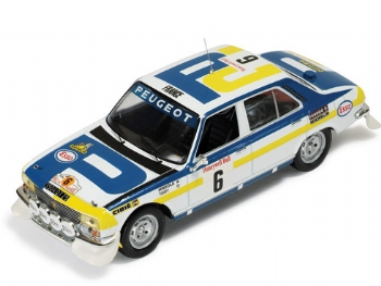 IXO RAC 163 Peugeot 504 #6 Rally Maroc 1975