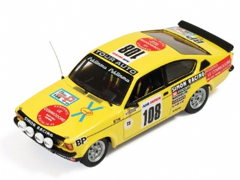 IXO RAC 203 Opel Kadett GT/E #108 Tour de France 1979