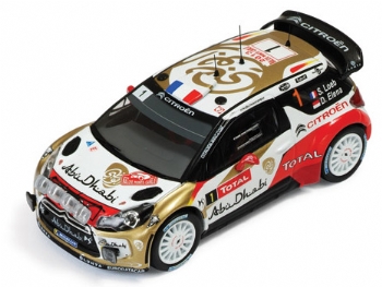 IXO RAM 534 Citroen DS3 WRC #1 Winner Rally Montecarlo 2013