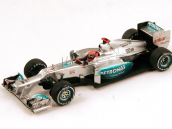 Spark Models S1009 Mercedes GP Petronas F.1 #7 Last Race 2012