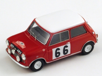 Spark Models S1188 Morris Cooper #66 Rally Montecarlo 1963 