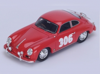 Spark Models S1354 PORSCHE 356 #306 Monte Carlo 1958 