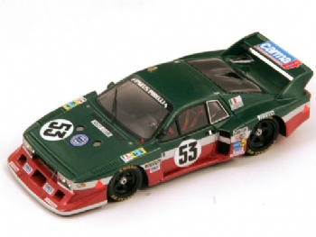 Spark Models S1381 Lancia Beta Montecarlo #53 Le Mans 1980