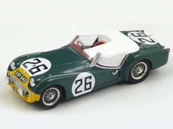 Spark Models S1396 Triumph TR3S #26 Le Mans 1959