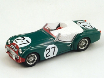 Spark Models S1397 Triumph TR3S #27 Le Mans 1959