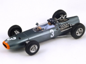 Spark Models S1858 BRM P1261 F.1 #3 Winner Monaco GP 1965