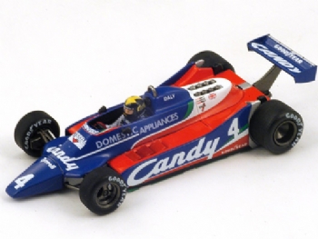 Spark Models S1884 Tyrrell 010 F.1 Ford British GP 1980