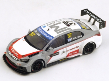 Spark Models S2462 Citroen C-Elisee #37 Winner WTCC 2014  