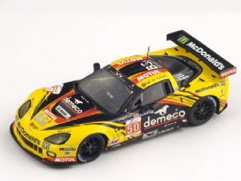 Spark Models S2533 Chevrolet Corvette C6 #50 Winner LM GTE AM Le Mans