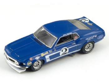 Spark Models S2641 Ford Mustang #2 Trans-Am 1969