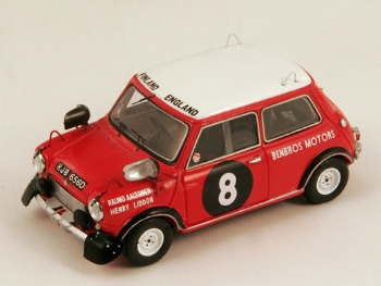 Spark Models S2660 Morris Mini Cooper #8 Safari Rally 1967