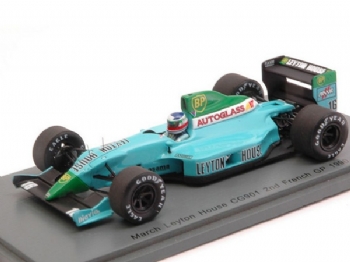 Spark Models S2979 Leyton House CG901 F.1 #16 GP Francia 1990