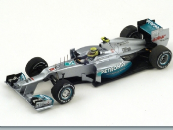 Spark Models S3042 Mercedes AMG F.1 #4 Winner China GP 2012