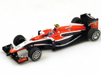 Spark Models S3081 Marussia MR03 F.1 Ferrari #4 Malaysian GP 2014