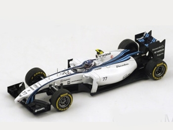 Spark Models S3144 Williams FW36 F.1 Mercedes #77 Abu Dhabi 2014