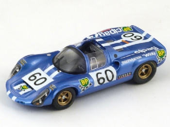 Spark Models S3471 Porsche 910 #60 Le Mans 1970