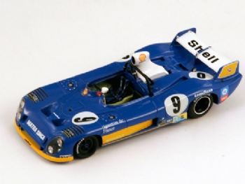 Spark Models S3554 Matra MS670 B #9 3rd Le Mans 1974 