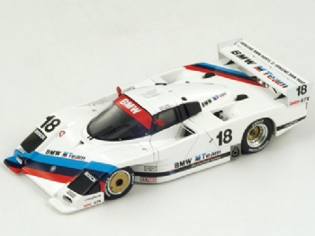 Spark Models S3572 March 86G BMW #18 Winner Watkins Glen 1986