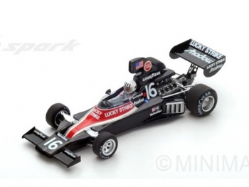 Spark Models S3838 Shadow DN5B F.1 #16 Sudafrica GP 1976 