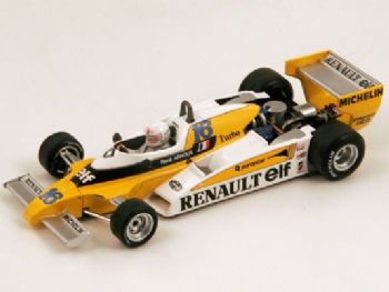 Spark Models S3852 Renault RE20B F.1.#16 Winner  Argentine GP 1981