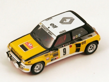 Spark Models S3853 Renault 5 Turbo #9 Winner Rally Montecarlo 1981