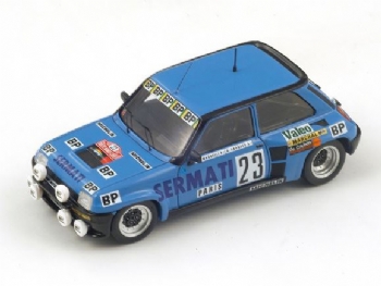 Spark Models S3855 Renault R5 Turbo #23 Rally Montecarlo 1982