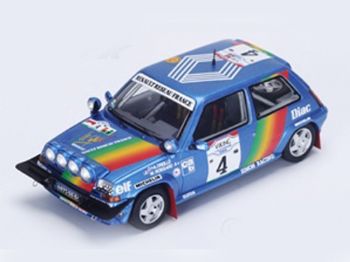 Spark Models S3860 RENAULT 5 GT Turbo #4 3rd Rallye Cte d'Ivoire 199