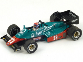 Spark Models S3870 Alfa Romeo 184T F.1 #23 Brazilian GP 1984