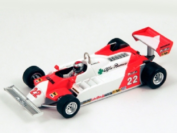 Spark Models S3873 Alfa Romeo 179C F.1 #22 Long beach GP 1981