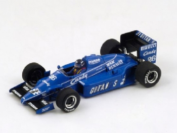 Spark Models S3973 Ligier JS25 F.1 Renault #26 Australian GP 1985