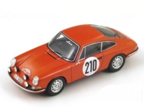 Spark Models S4021 Porsche 911T #210 Winner Rally Montecarlo 1968