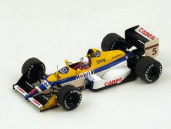 Spark Models S4027 Williams FW12 F.1 Judd #5 Belgian GP 1988