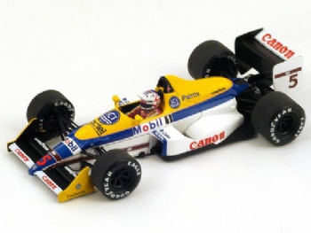 Spark Models S4059 Williams FW12 F.1 Judd 2nd British GP 1988