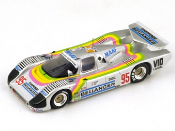 Spark Models S4081 Sauber C6 #95 Le Mans 1986