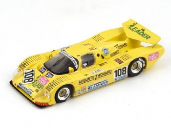 Spark Models S4082 Sauber C6 #108 Le Mans 1987 